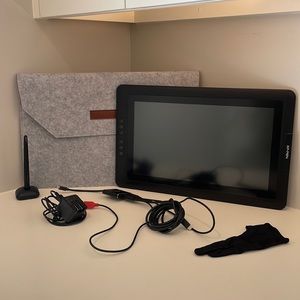 XP-Pen Artist 15.6 digital drawing tablet with case